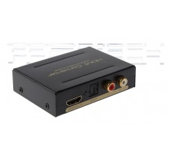 AY-60 HDMI to HDMI + Audio (SPDIF + R/L) HD 1080P Converter