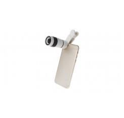 8X Clip-on Mobile Phone Zooming Telescope