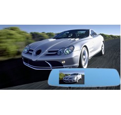 760T 3-in-1 Rear View Mirror 4.3" TFT 1080p Car DVR Camcorder