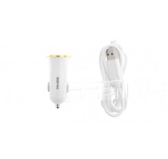 90PAI Dual USB Car Cigarette Lighter Charger Power Adapter